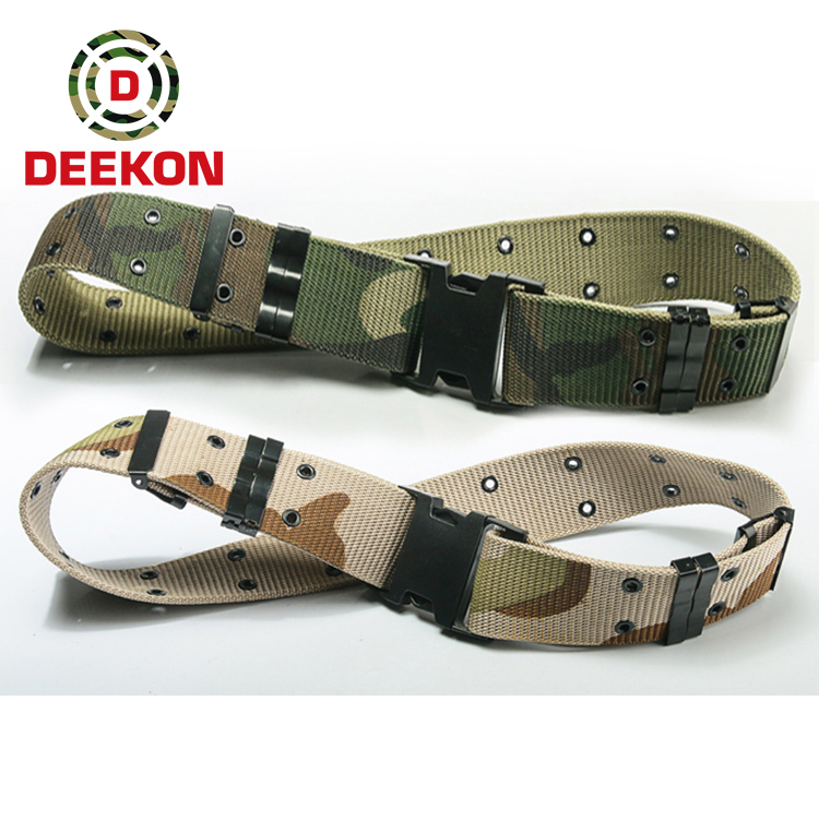 Camo Webbing BDU Belt