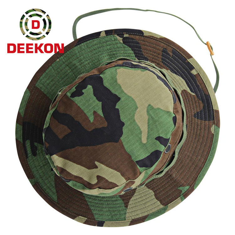 Woodland Camo Military Cap