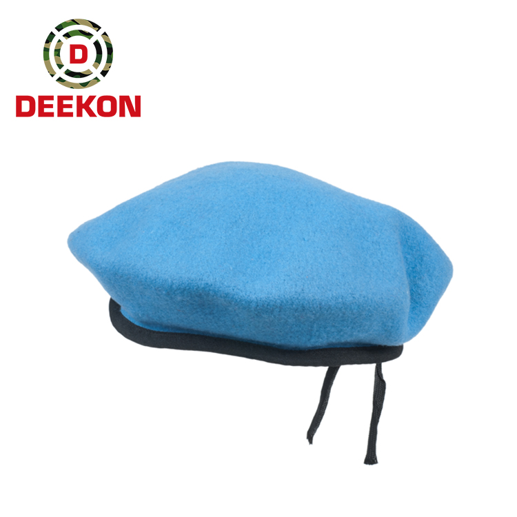 Blue Beret Hat