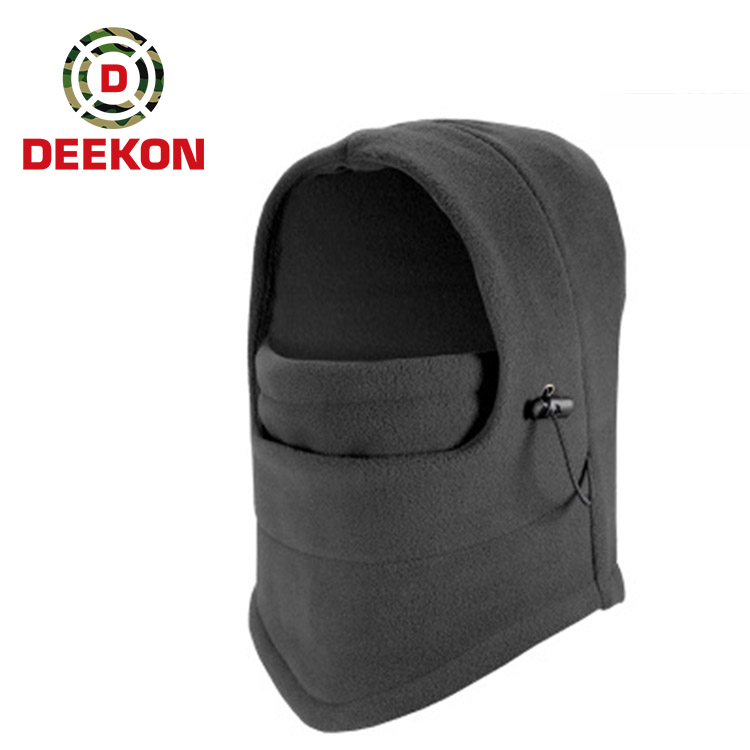 Dark Gray Balaclava Drawstring