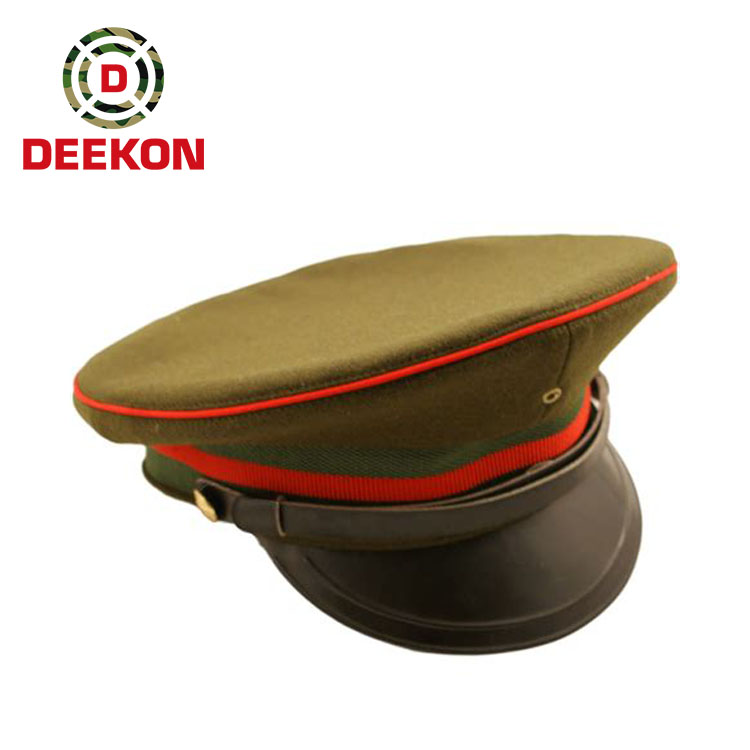 Army Green Peaked Cap