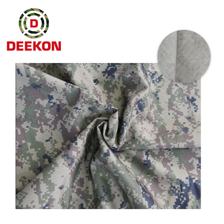 Tunisia Herring Bone Camouflage Fabric