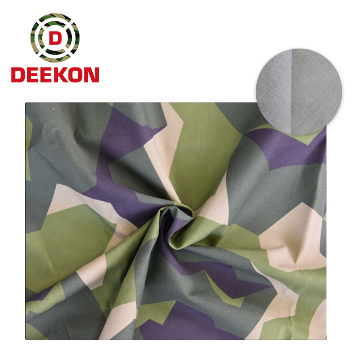 Sweden Forest Woodland Camouflage Fabric