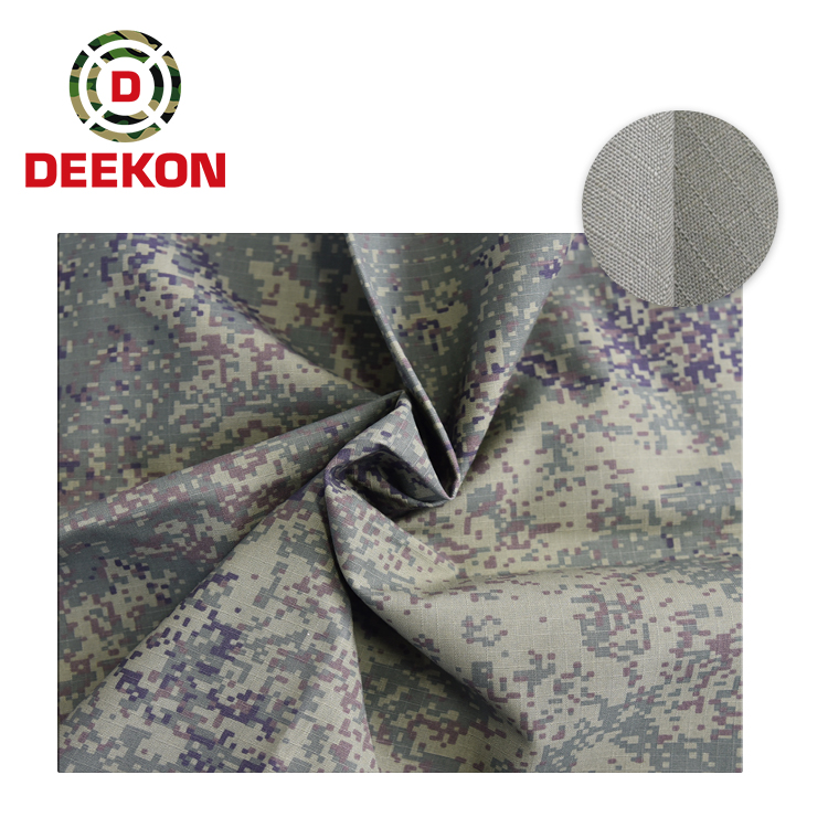 Army Green Digital Camouflage Fabric