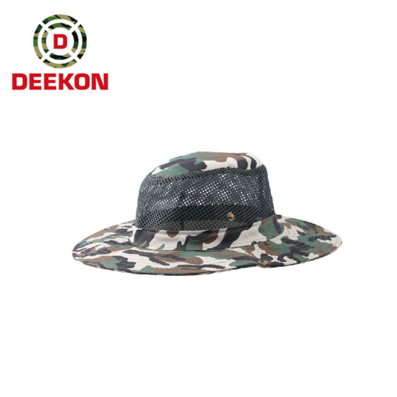Woodland Camo Boonie Cap