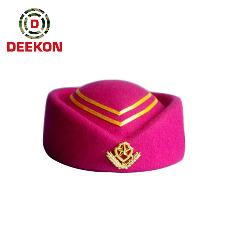 Rose Red Garrison Hat Cap