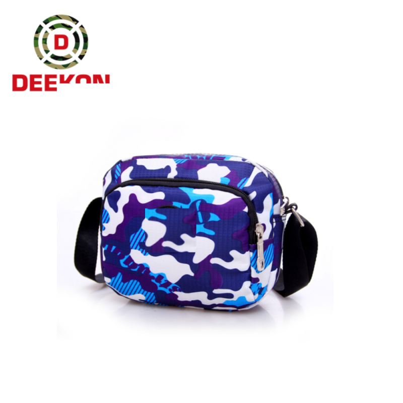 Blue Military Camouflage Pouch