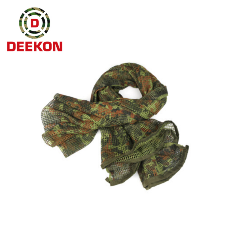 Flecktarn camouflage scarf