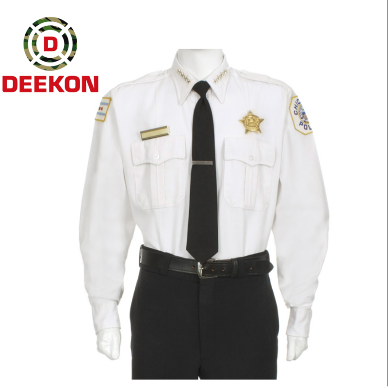 White Shirt for Police Man