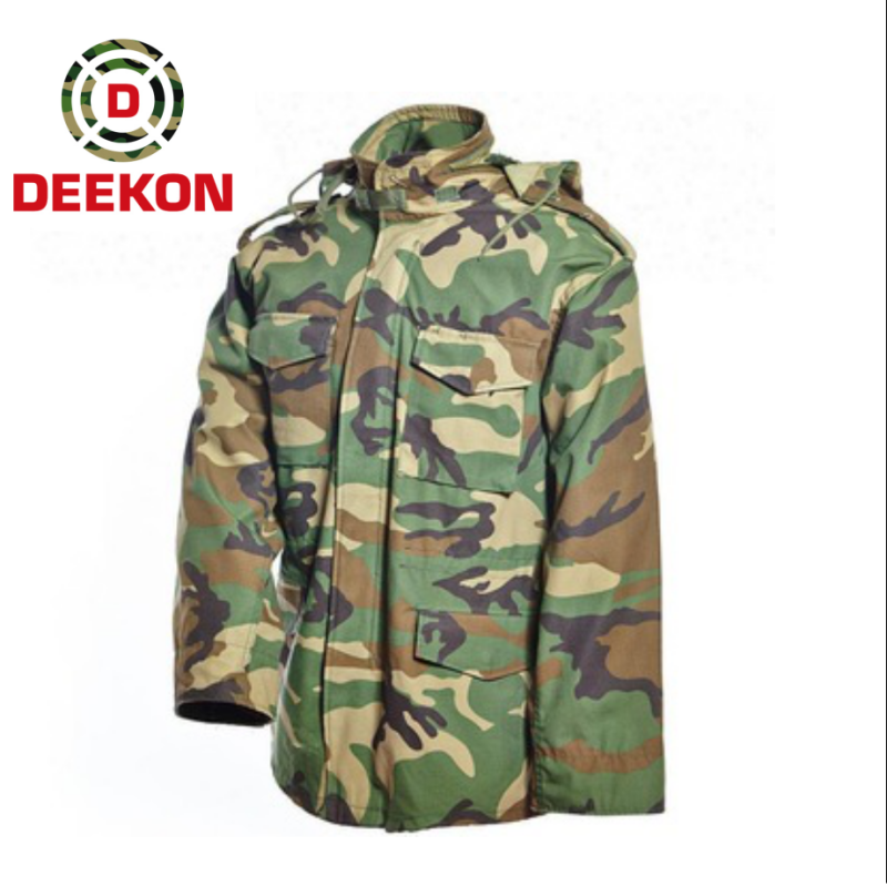 Woodland Camo M65 Military Jacket