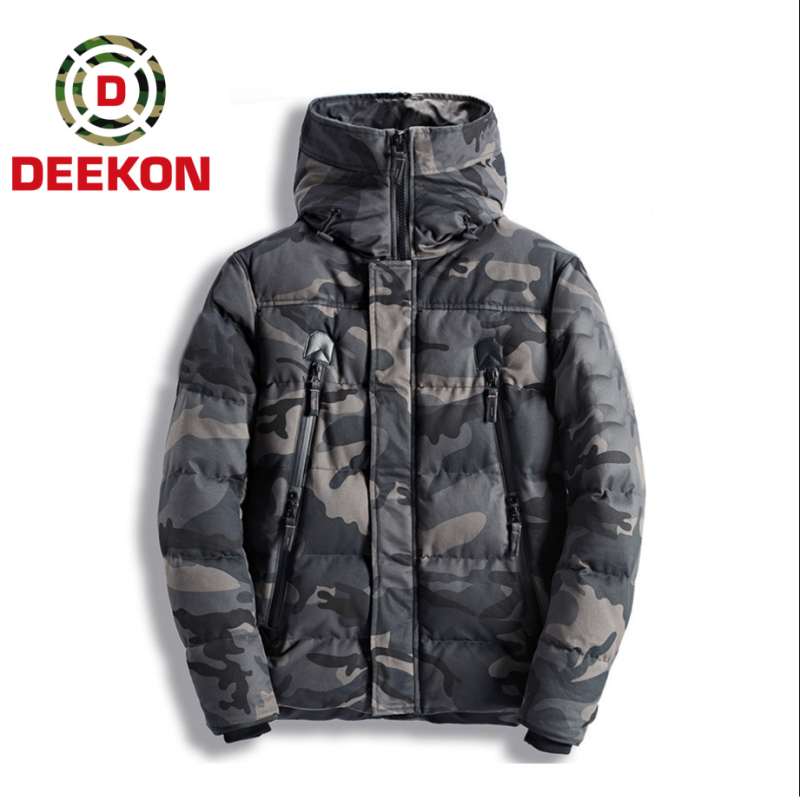 Winter Military Camo Jacket