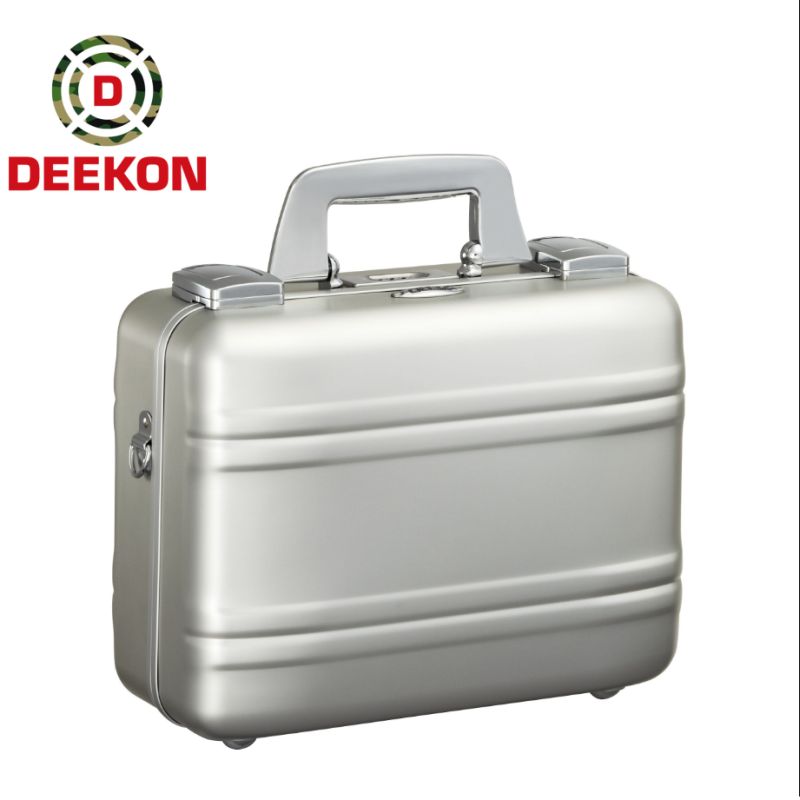 Silver Bulletproof Luggage