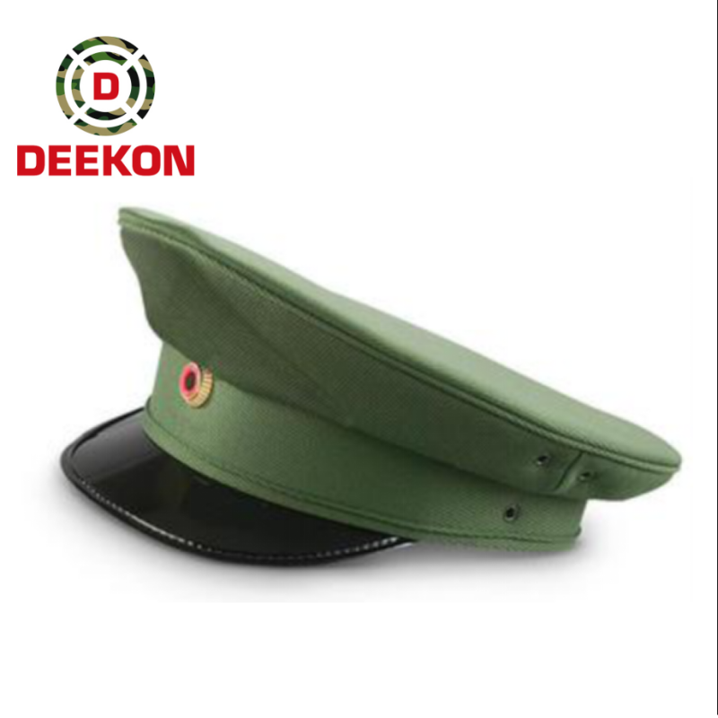 Green Army Peaked Cap