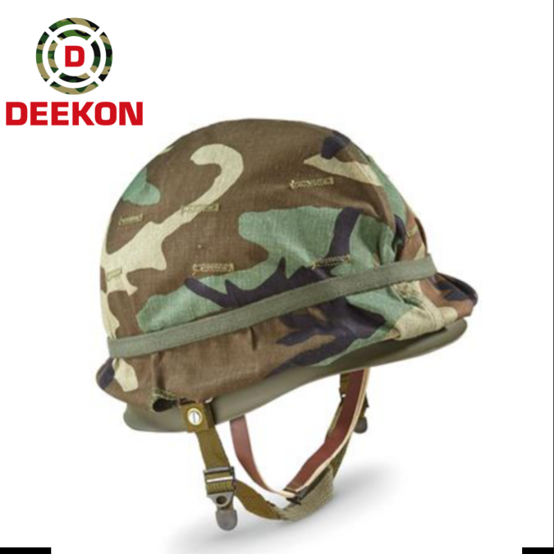 Woodland Camo Helmet