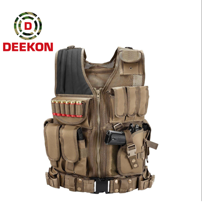 Brown Tactical Vest