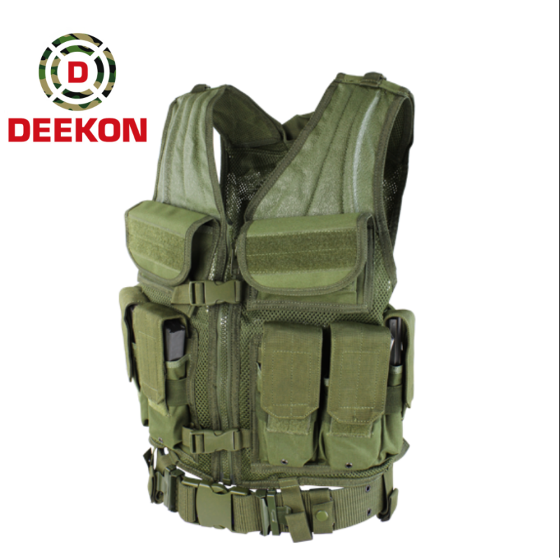 Olive Military Vest Tactical