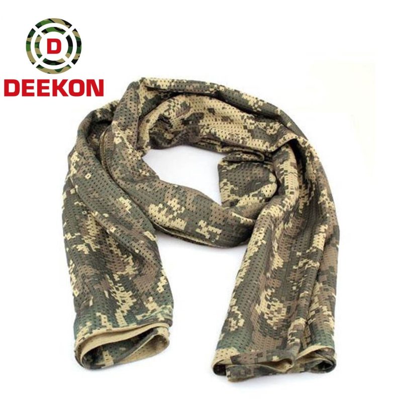 Military camouflage scarf