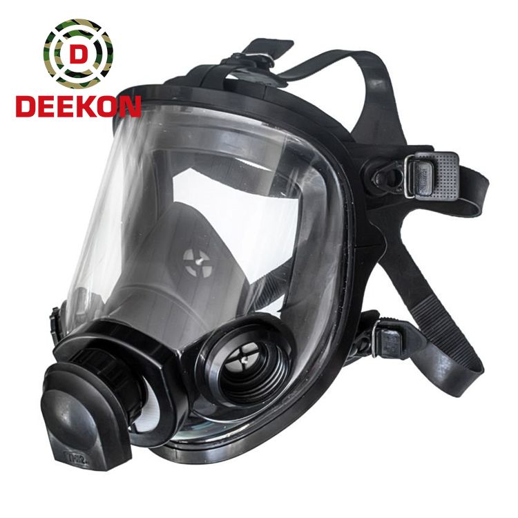 Black Color Gas Mask