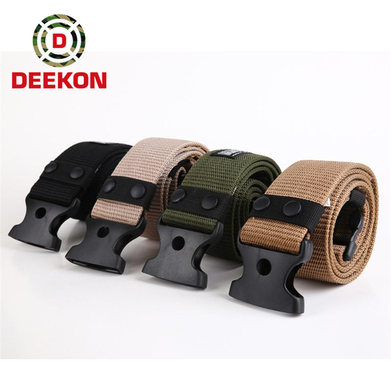 Tactical Belt with End Keeper