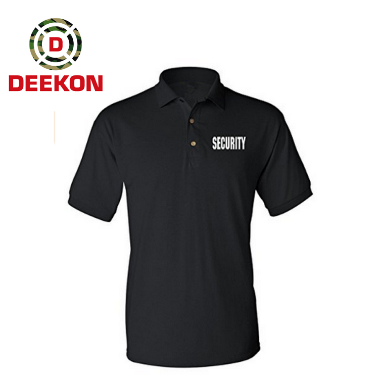 Black Security T-Shirt