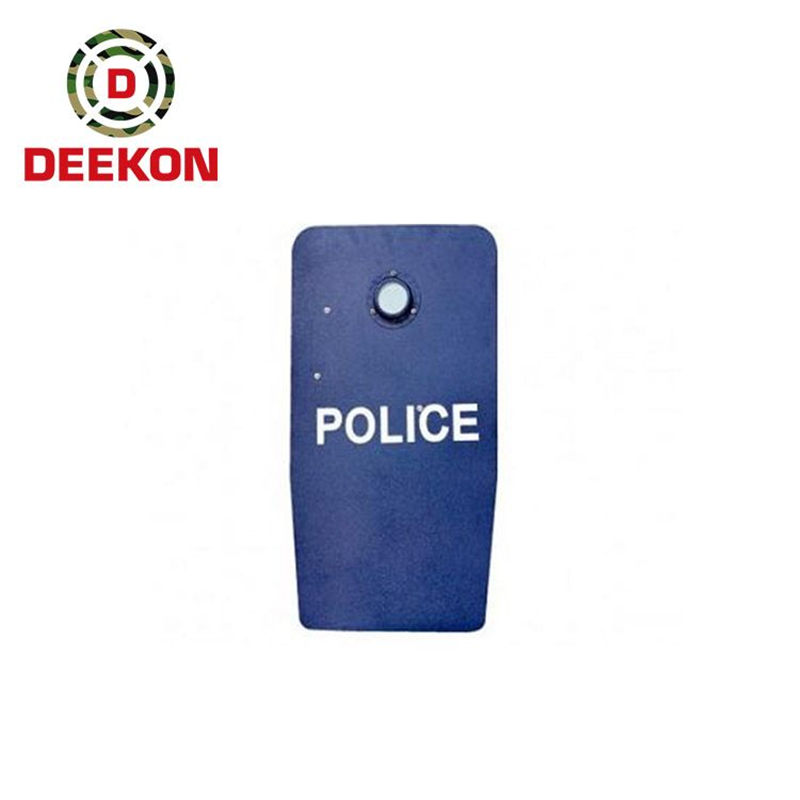 Blue Bulletproof Shield