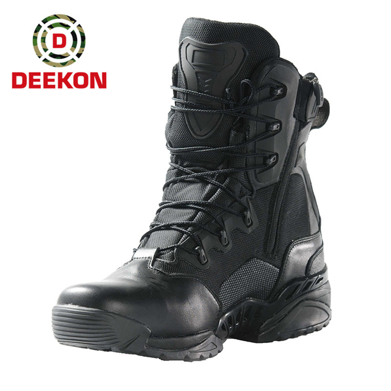 Black SWAT Police Boot