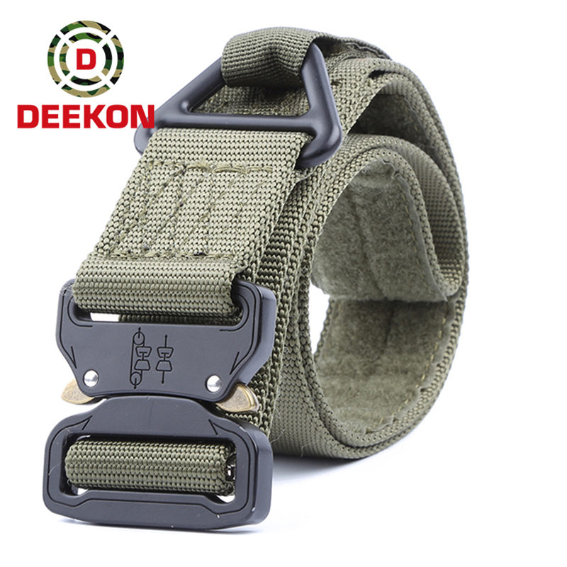 Army Green Polyester Webbing Belt