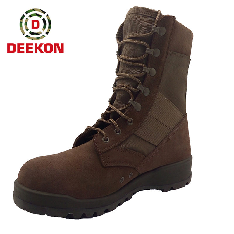 Argentina Brown Military Boot