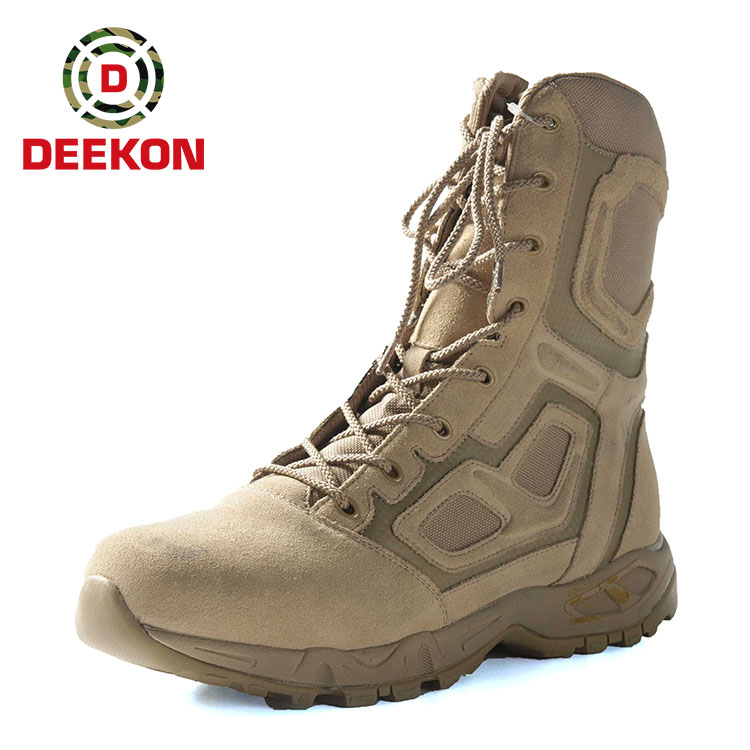Military Desert Combat Leather Boots