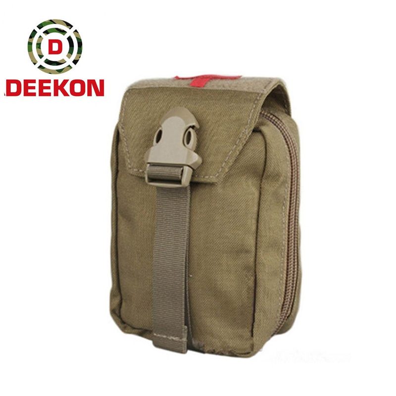 Brown military pouch
