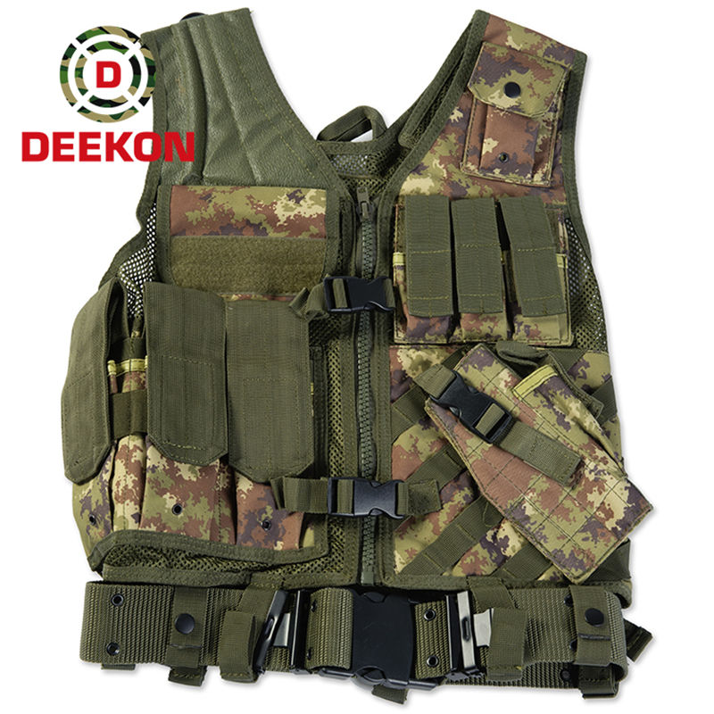 Camo Airsoft Paintball Vest