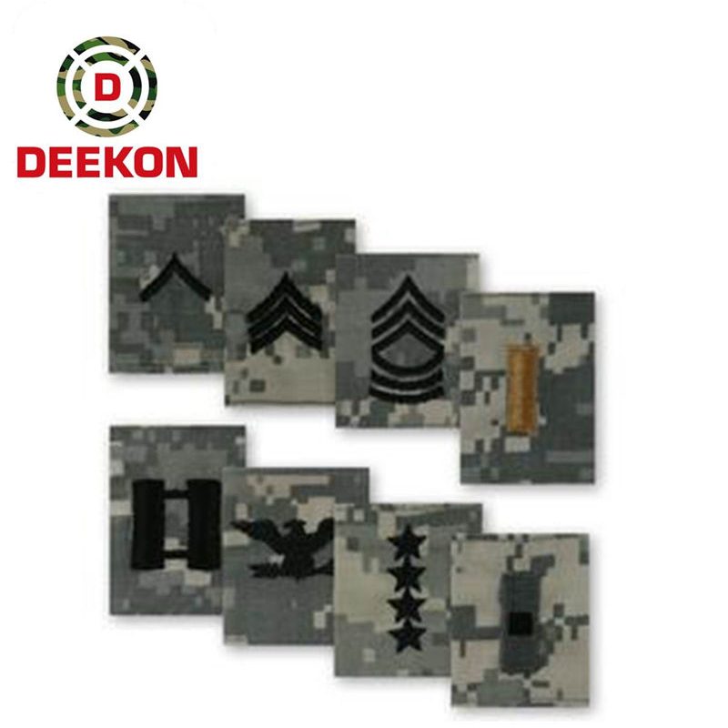 Army Acu Rank insignia