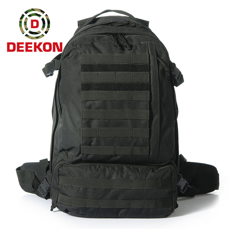 Black Tactical Molle Backpack
