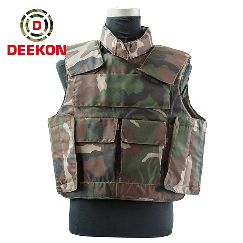 Woodland Camouflage Ballistic Vest