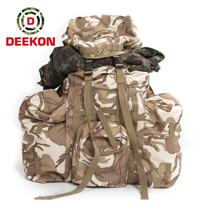 Desert Camo Rucksack with Frame
