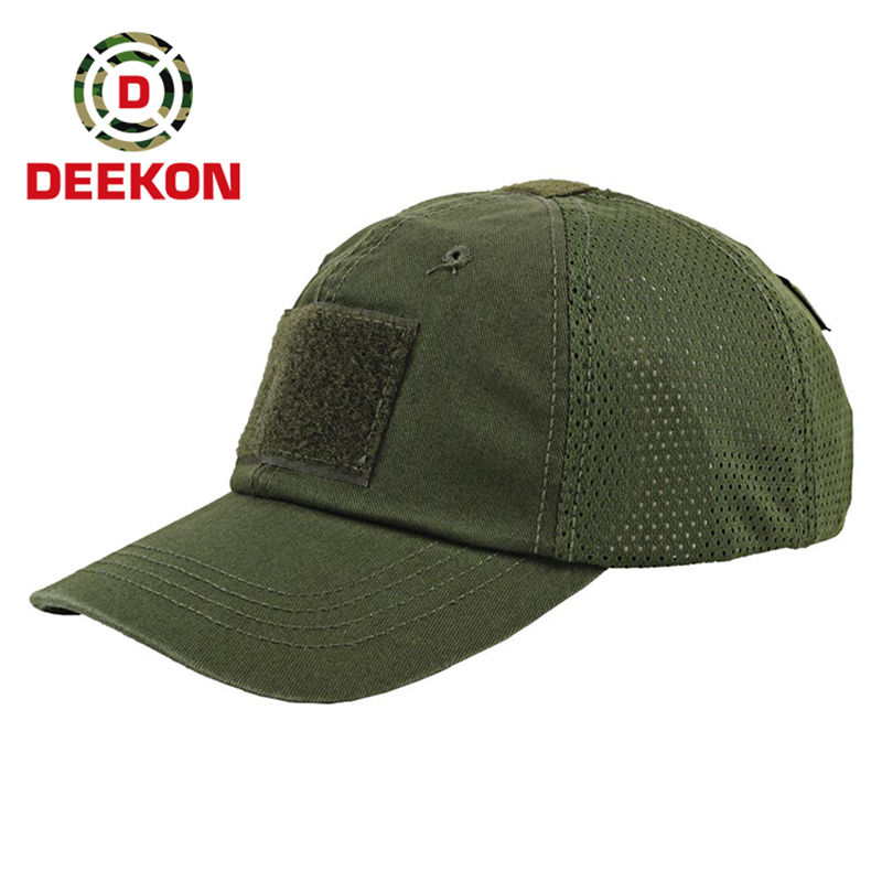 Olive Mesh Military Army Cap Hat