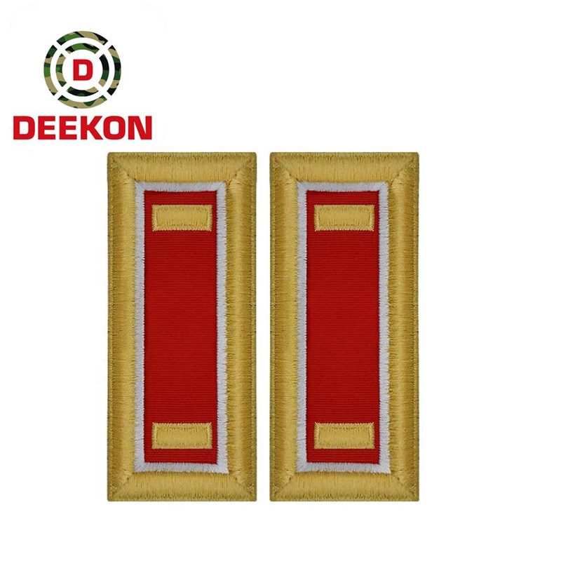Solider shoulder rank patches