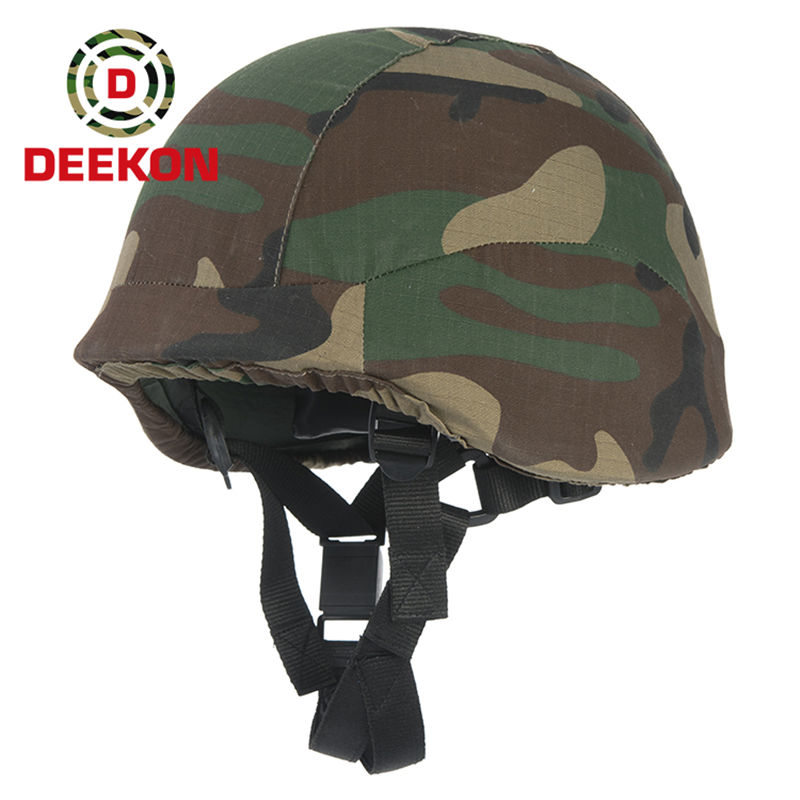 PASGT Helmet with Woodland Cover