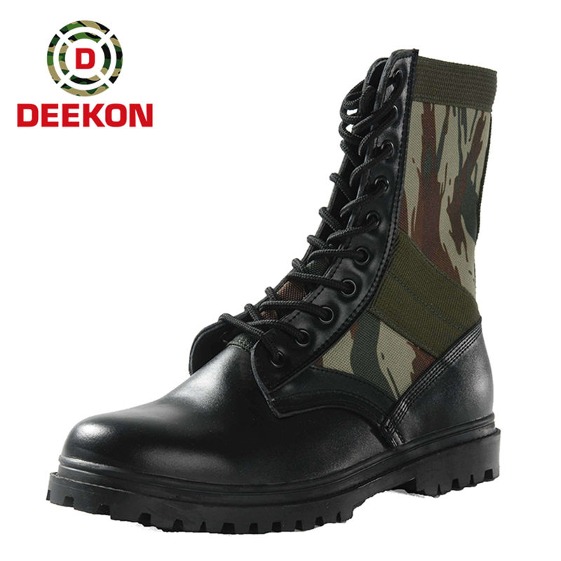 Woodland Camo Military Boot